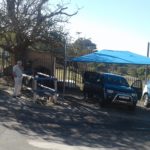 Polish and shine area at Seapark Carwash between Hibberdene and Port Shepstone