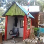 Barbershop of the hair stylist in Sunbeams Garden Centre, Southport, near Port Shepstone on the South Coast KZN