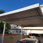 Steel canopy made and installed by Ithala Projects in Durban