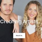 Headshots of Joel Pierce and Kylie Loveday from Creating Artists