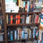 Bookcase full of used books for sale by Bookworm Bargains in Upper Highway Kwazulu Natal