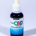 Bottle of CBD Oil from Agua e Vida in Groenkloof Pretoria